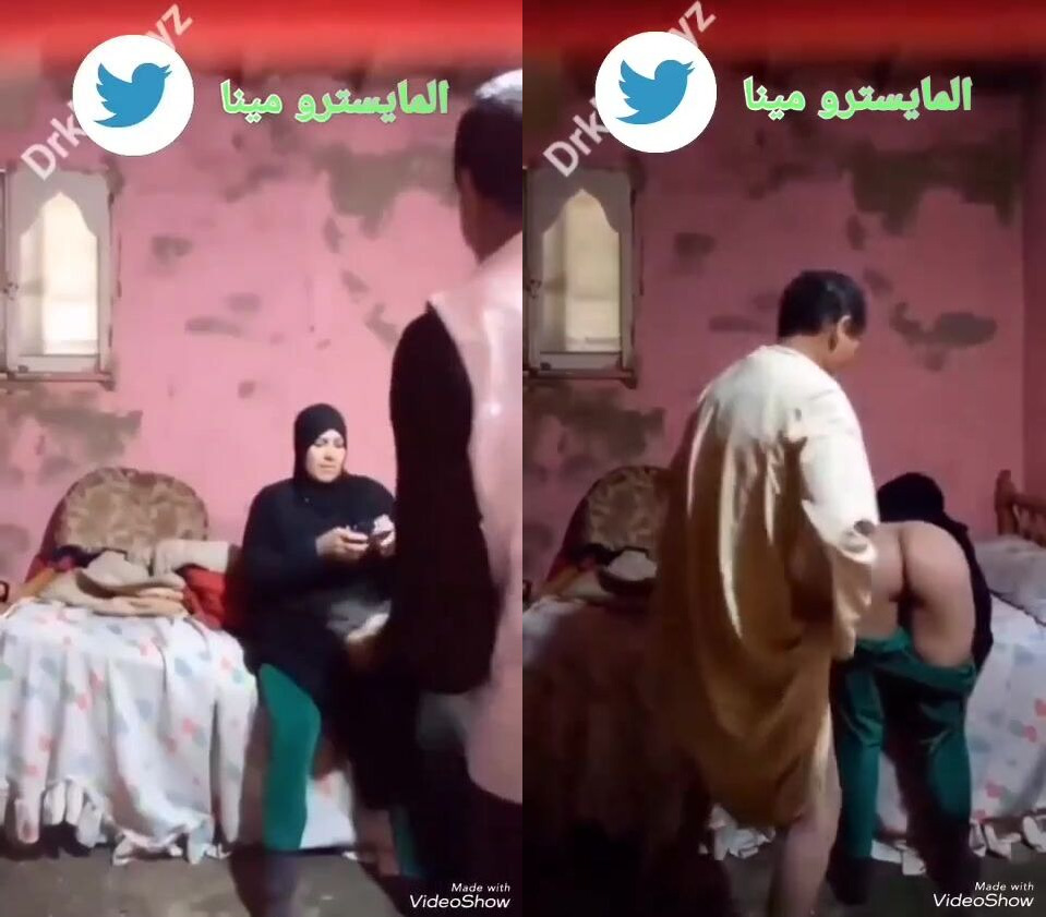 فلاحة محجبة هايجة بمجرد ما يدخل عليها الراجل تنام علي ضهرها و تفتح رجليها